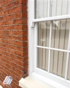 Hardwood Sash window installation at Hereford County Hospital