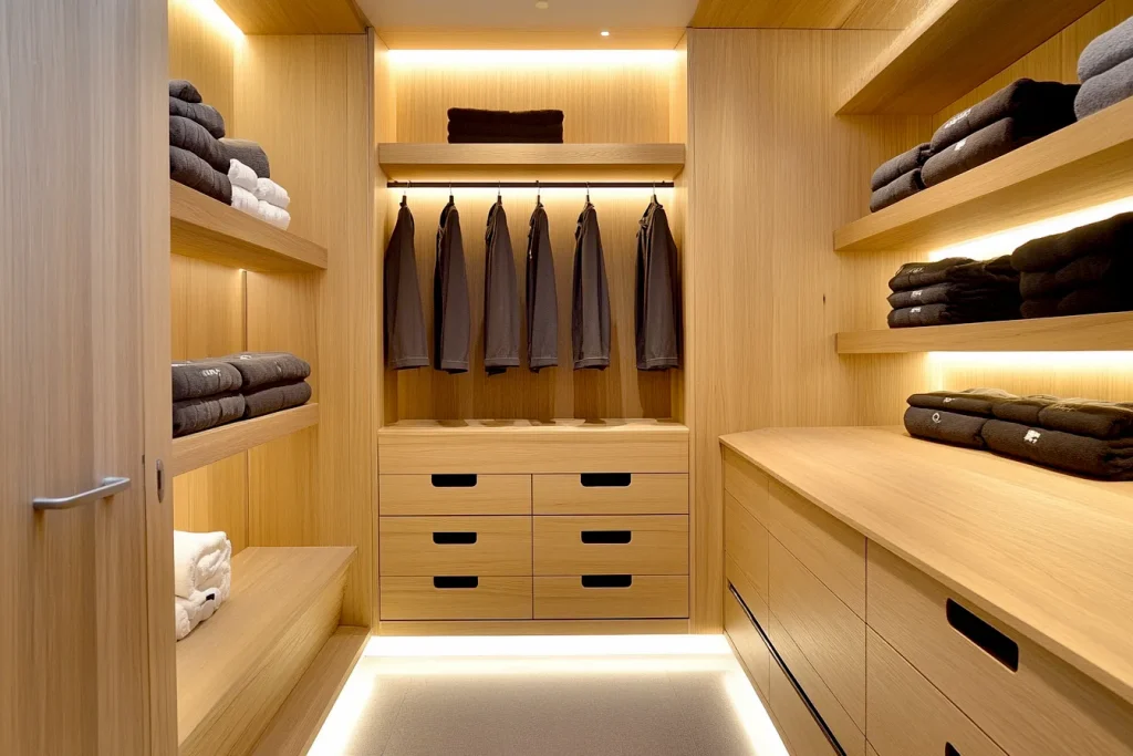 Closet example: Bespoke Herefordshire Changing Rooms