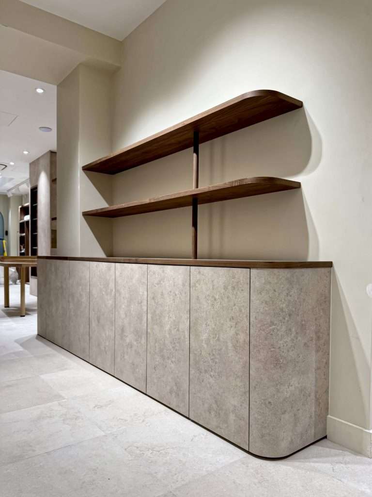 Flawless finishes of the paint, flooring, cabinetry and woodworking